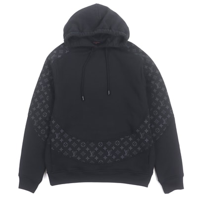 美品 ルイヴィトン パーカー ブラック メンズ S