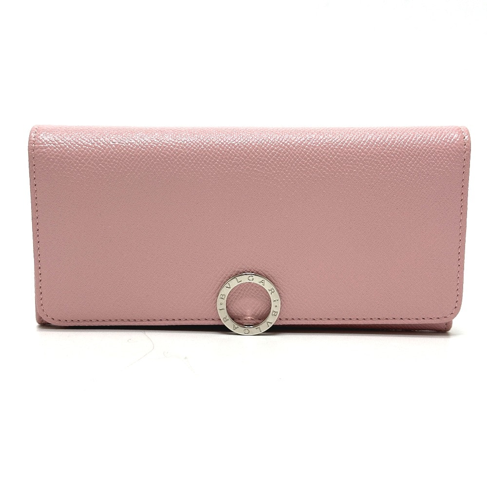 ブルガリ BVLGARI ブルガリブルガリ 291419 長財布 レザー ピンク 新品同様