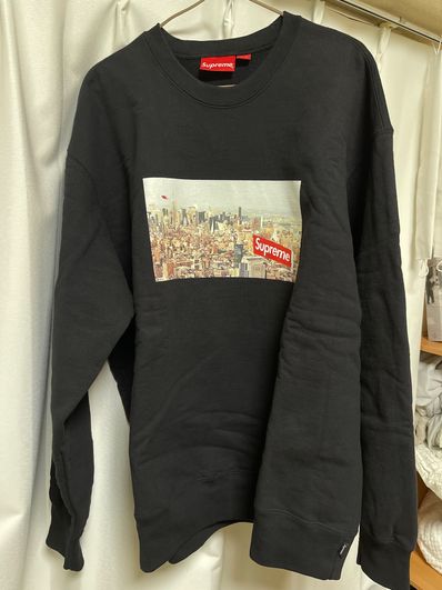 Supreme Aerial Crewneck "Black"