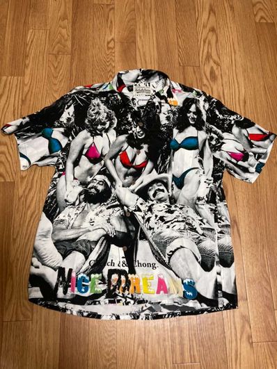 WACKO MARIA LARRY CLARK TULSA HAWAIIAN SHIRT TYPE-2 "Leopard"
