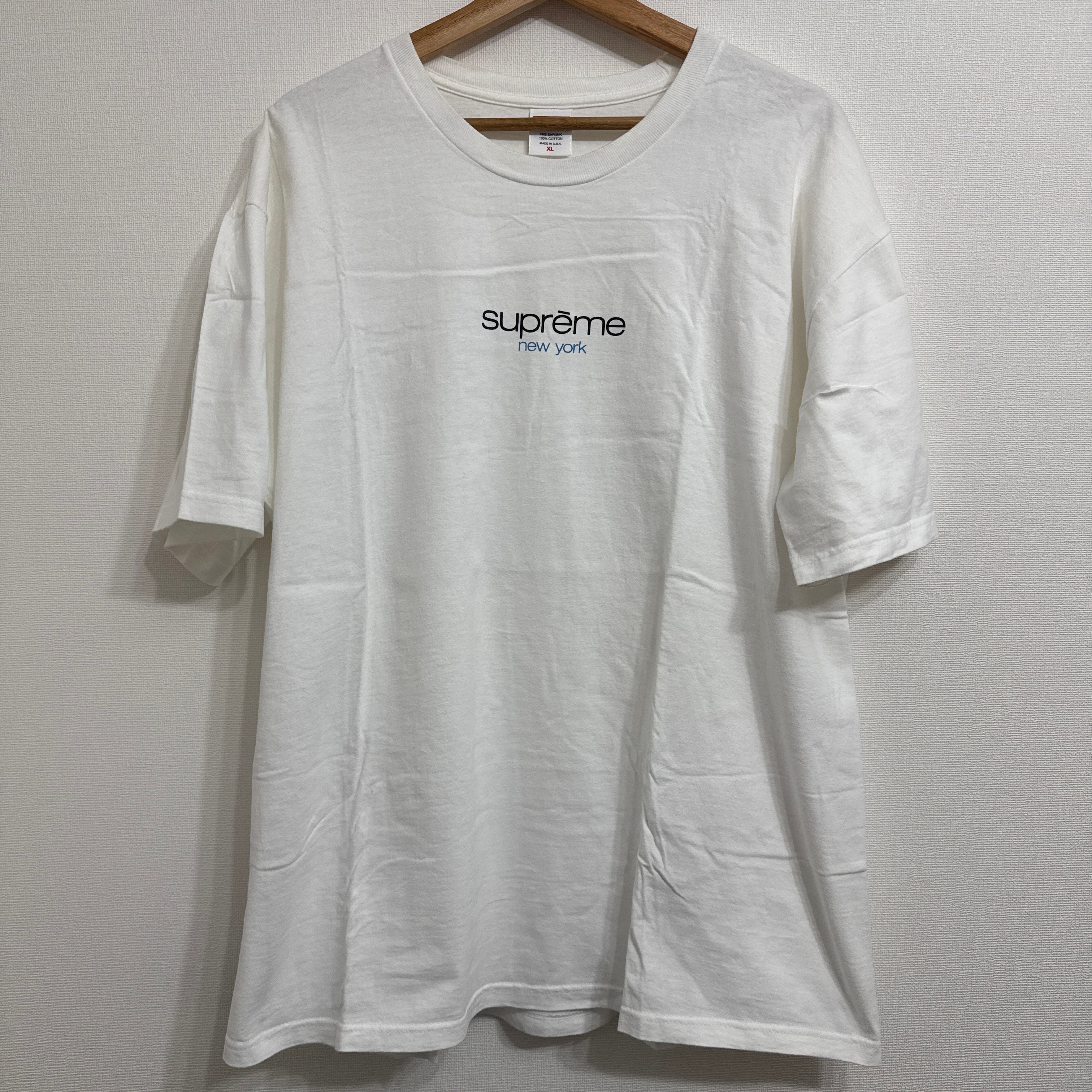 Supreme Classic Logo Tee "White"