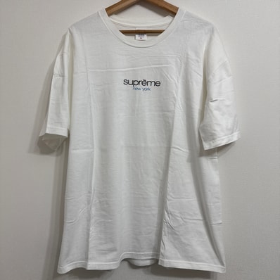 Supreme Classic Logo Tee "White"