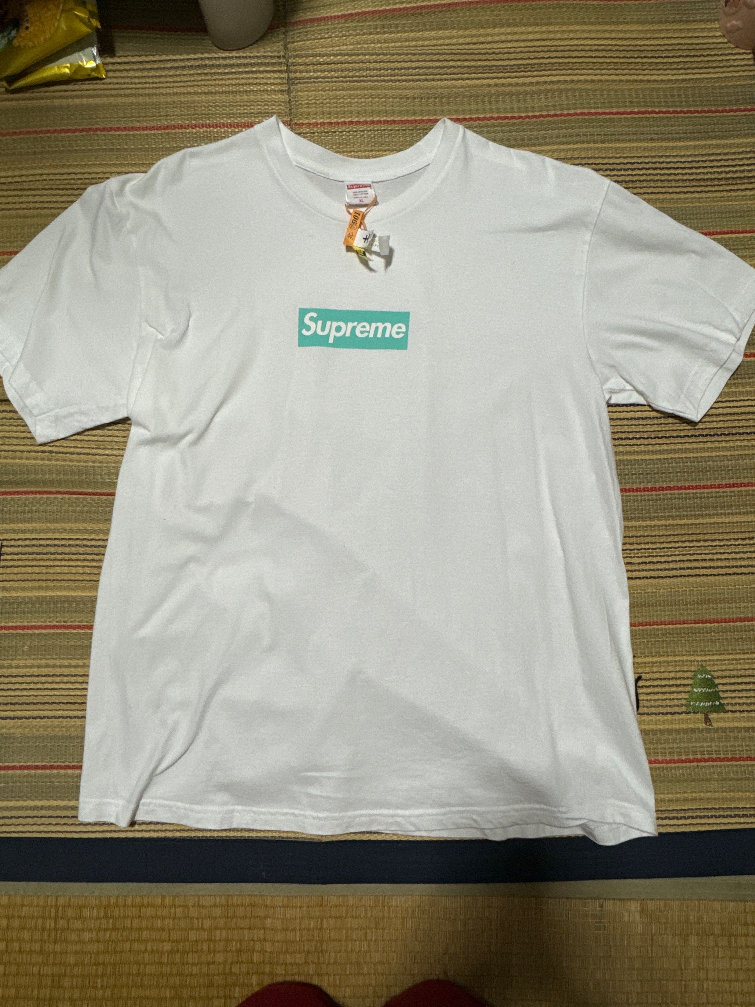 Supreme / Tiffany & Co. Box Logo Tee "White"