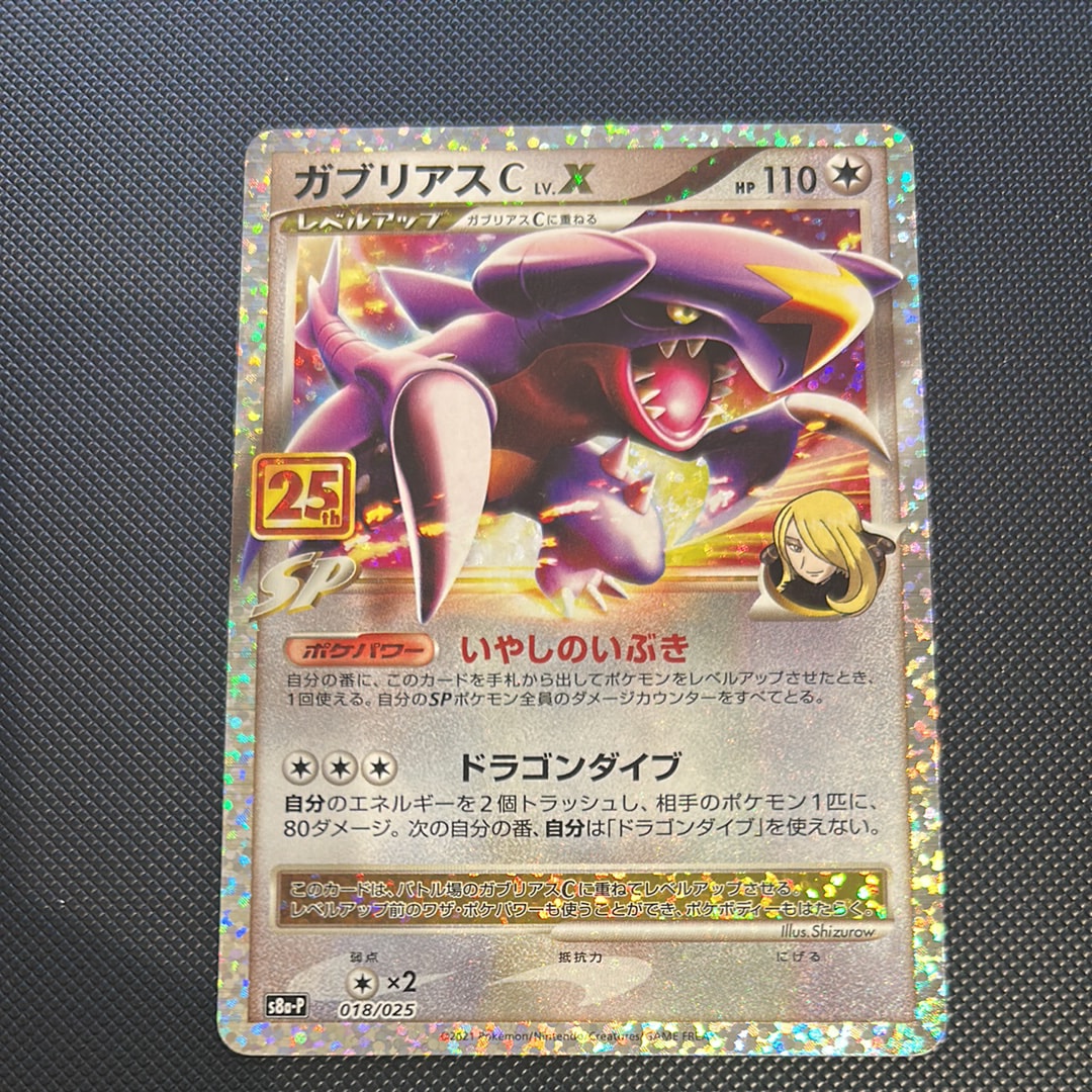 ポケモンカード　25thAnniversary ガブリアスC psa10 プロモ ポケモンカード ガブリアスC LV.X 25th PSA10 プロモ 2021 PSA10