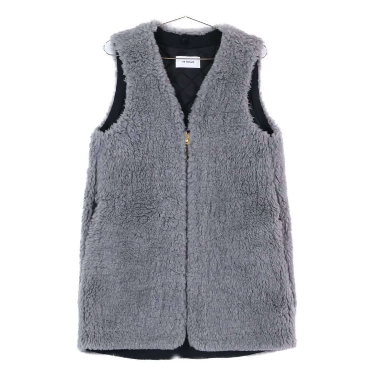 ザ・リラクス 23AW-RECT-134L-UASP-J グレー ボア ベスト F