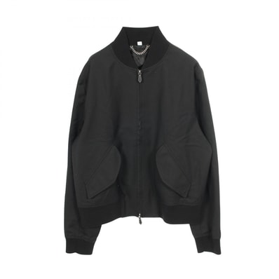 バーバリー BURBERRY ブルゾン 衣料品 アウター ウール メンズ ブラック系 【中古】