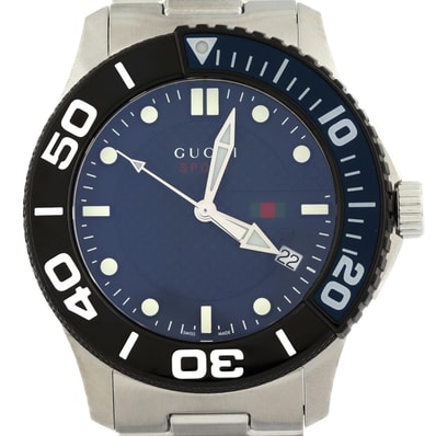 【新品】グッチ Gタイムレス 126.2/YA126282 SS クォーツ