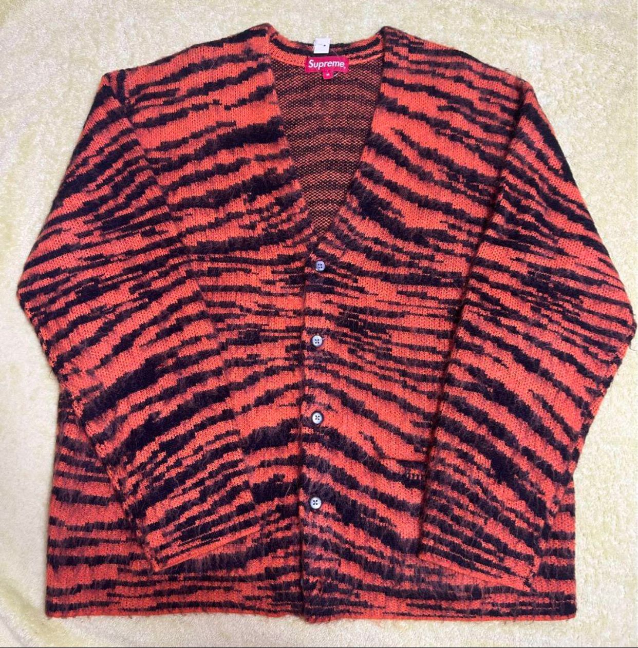 Supreme Brushed Mohair Cardigan 