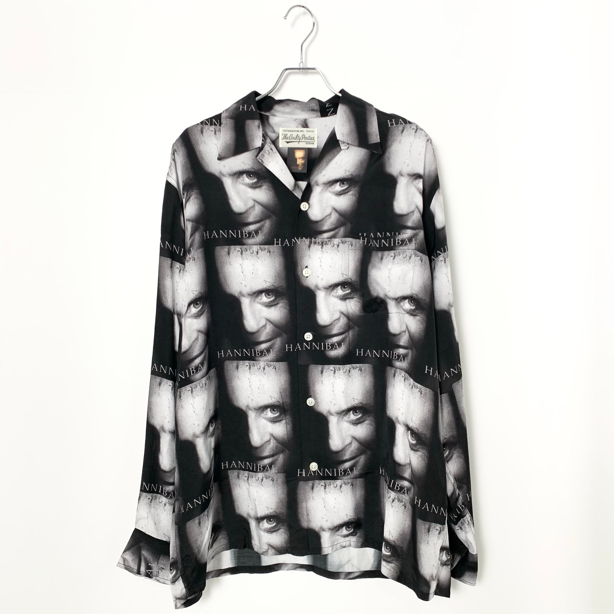 WACKO MARIA HANNIBAL / HAWAIIAN SHIRT "Black"