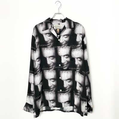 WACKO MARIA HANNIBAL / HAWAIIAN SHIRT "Black"