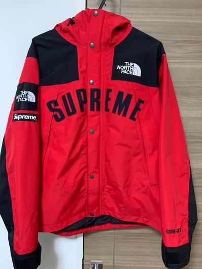 Supreme x The North Face Arc Logo Mountain Parka "Red"