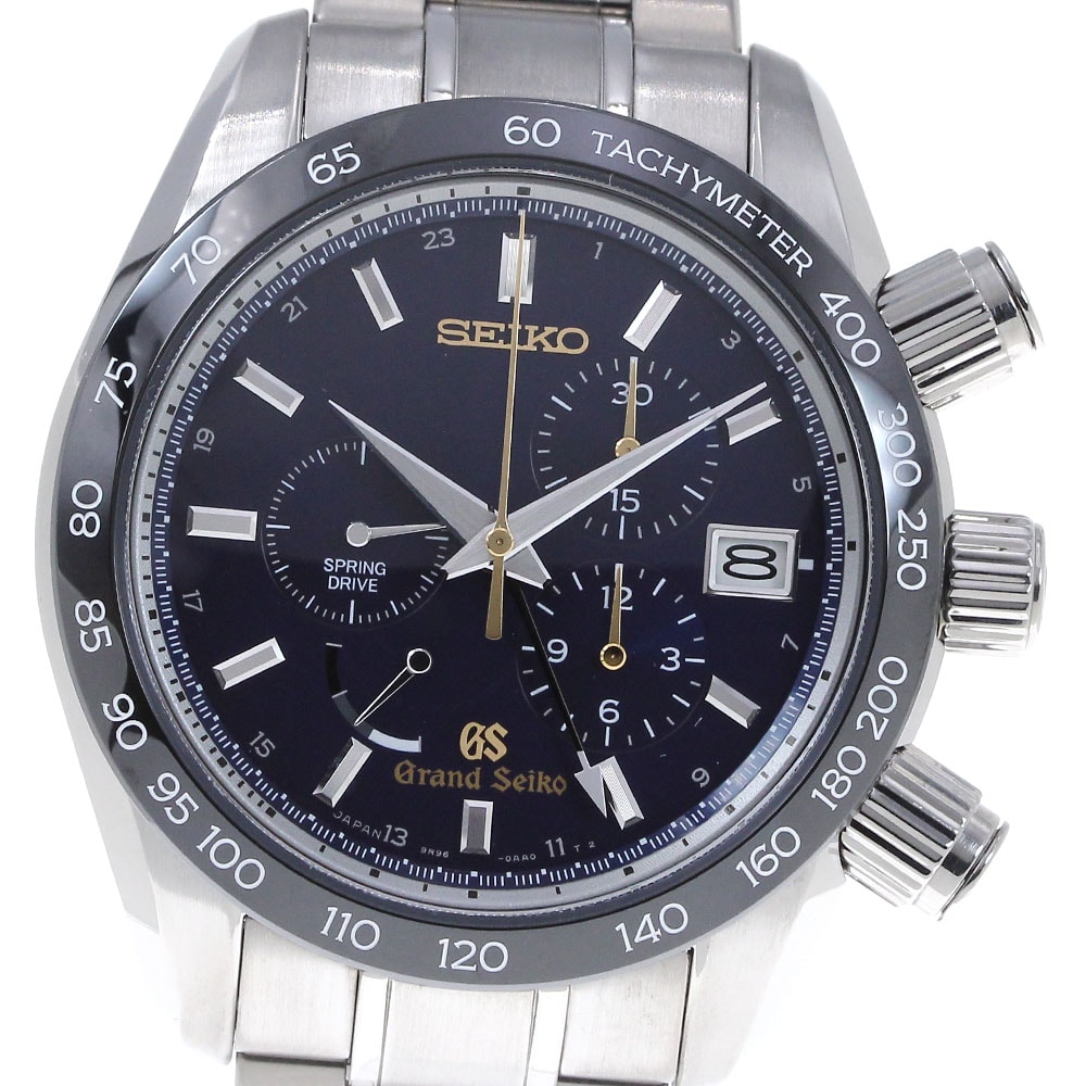☆良品 セイコー グランドセイコー クロノ 創業55周年記念 メンズ 【中古】