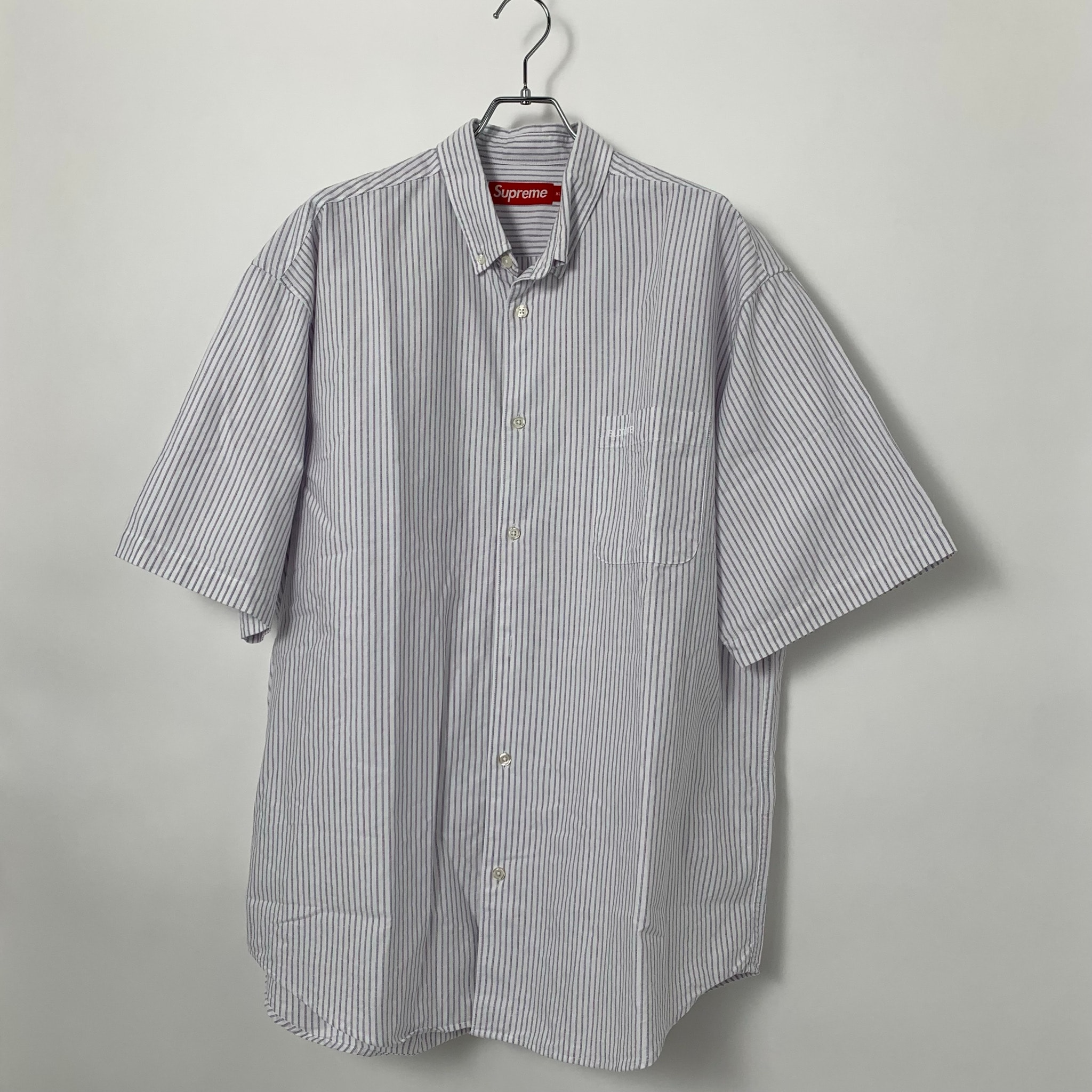 Supreme Loose Fit Oxford S/S Shirt (26SS) "Stripe"