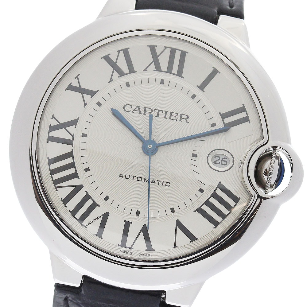 カルティエ バロンブルー 42mm W69016Z4 メンズ 【中古】