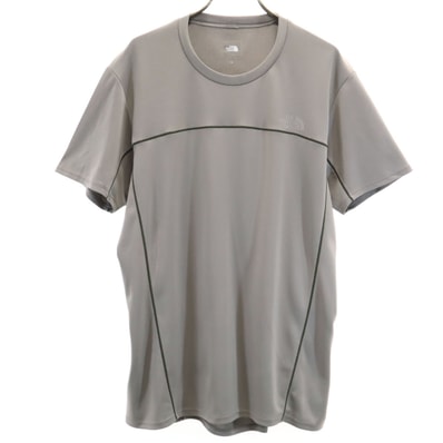 THE NORTH FACE ノースフェイス 半袖 フラッシュドライ スムース Tシャツ XL グレー アウトドア NT61288