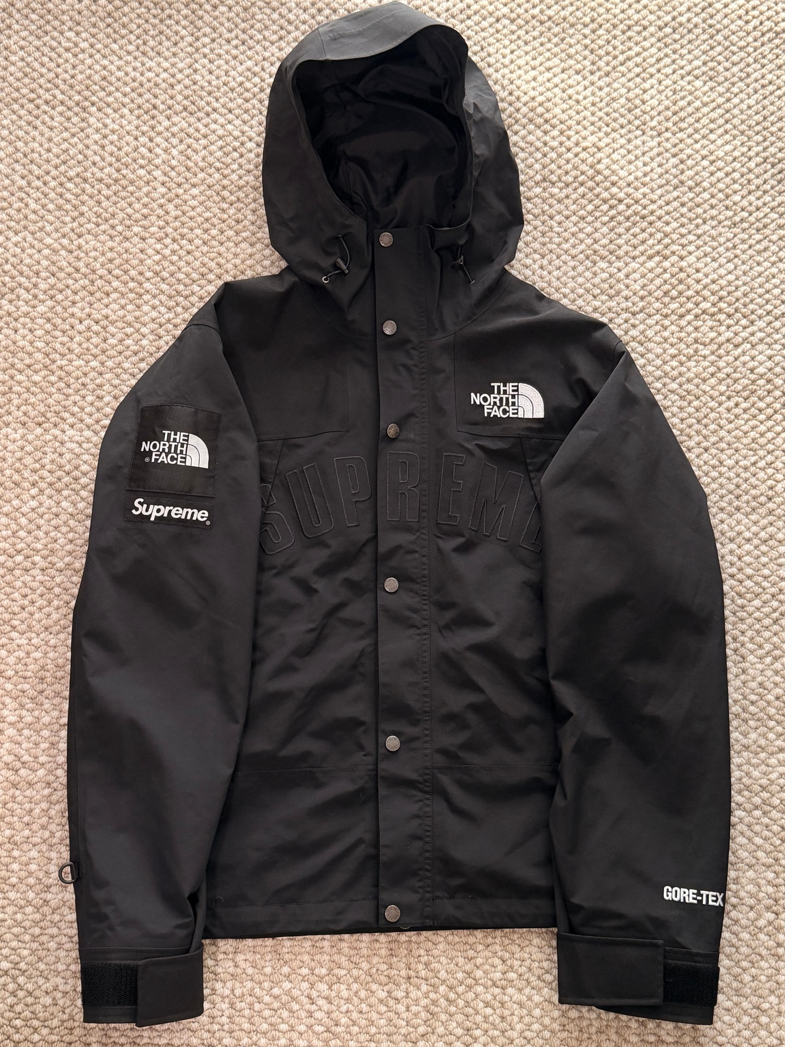 Supreme x The North Face Arc Logo Mountain Parka "Black" NP11901I / NF0A3VMM