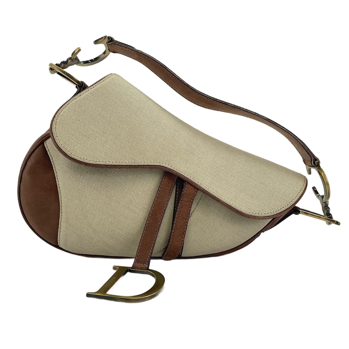 ディオール Dior サドル  ハンドバッグ【中古】