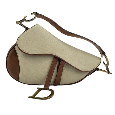 ディオール Dior サドル ハンドバッグ【中古】