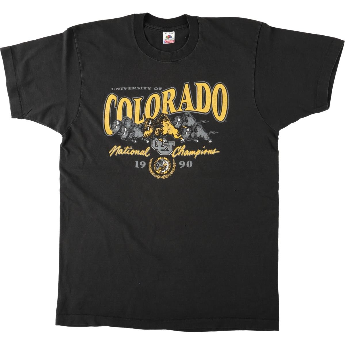 古着 90年代 フルーツオブザルーム FRUIT OF THE LOOM カレッジTシャツ USA製 メンズXL相当 ヴィンテージ/eaa642717