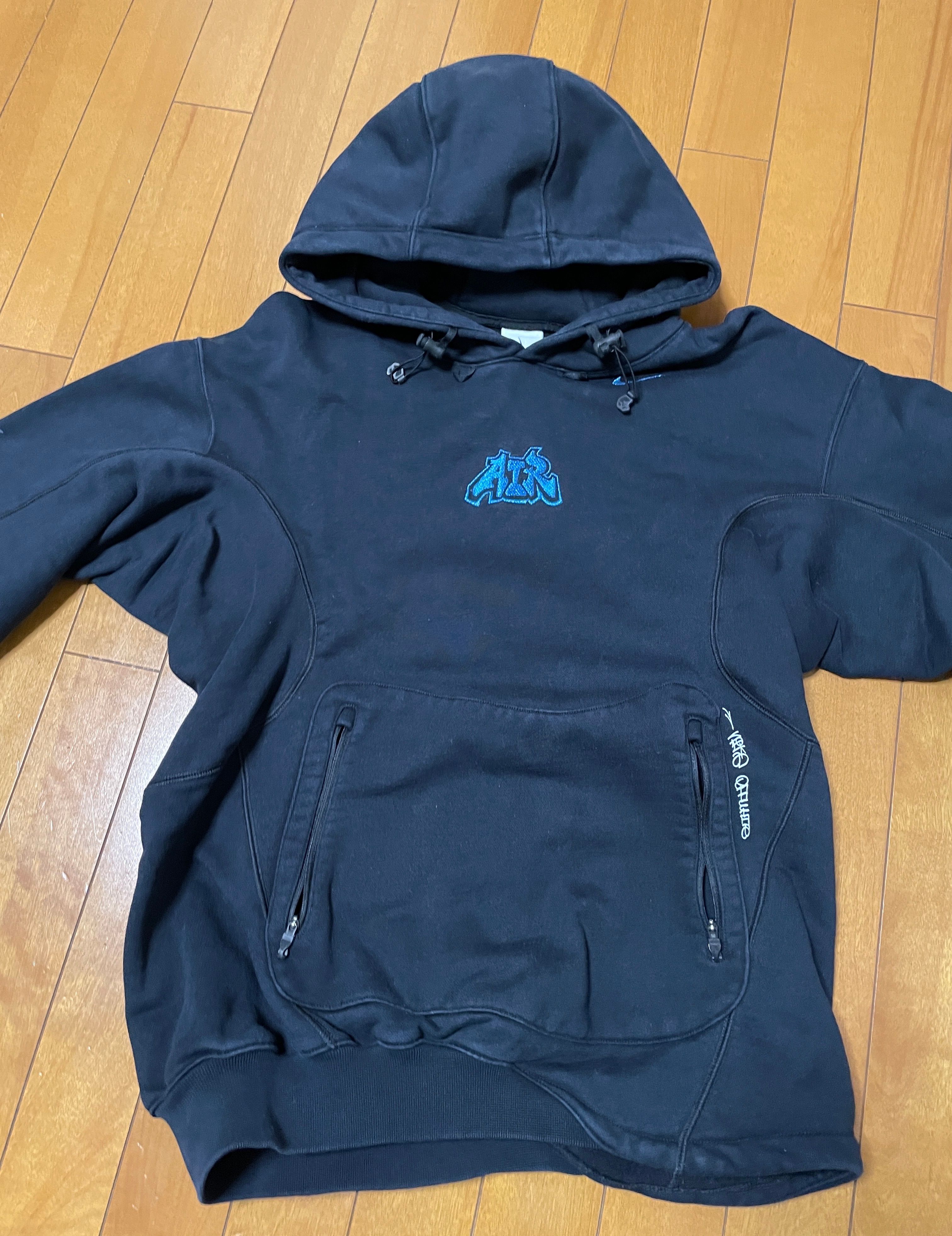 Nike x Off-White Men's Fleece Parka 006 "Black"