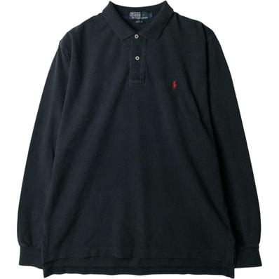 古着 ラルフローレン Ralph Lauren POLO by Ralph Lauren 長袖 ポロシャツ メンズL相当/eaa615194