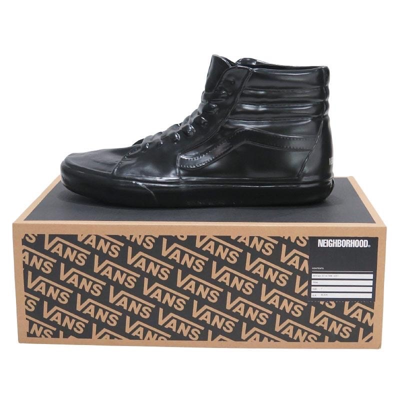 新品同様 NEIGHBORHOOD ネイバーフッド x VANS バンズ 22SS SK8-HI INCENSE CHAMBER/CE-VASE 221AIVNN-AC01 スケート ハイ インセンスチャンバー ブラック ヴァンズ スケハイ お香立て