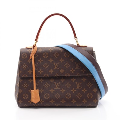ルイ・ヴィトン LOUIS VUITTON クリュニーMM 2WAY ハンドバッグ バッグ レザー モノグラム レディース ブラウン系 / ブルー系 / ボルドー系 M42735 【中古】