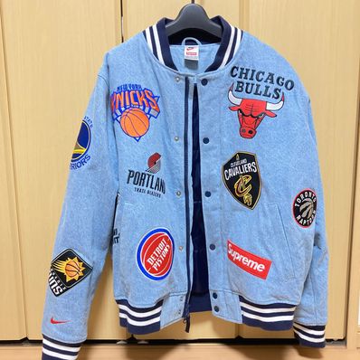 Supreme / Nike®/NBA Teams Warm-Up Jacket "Blue"