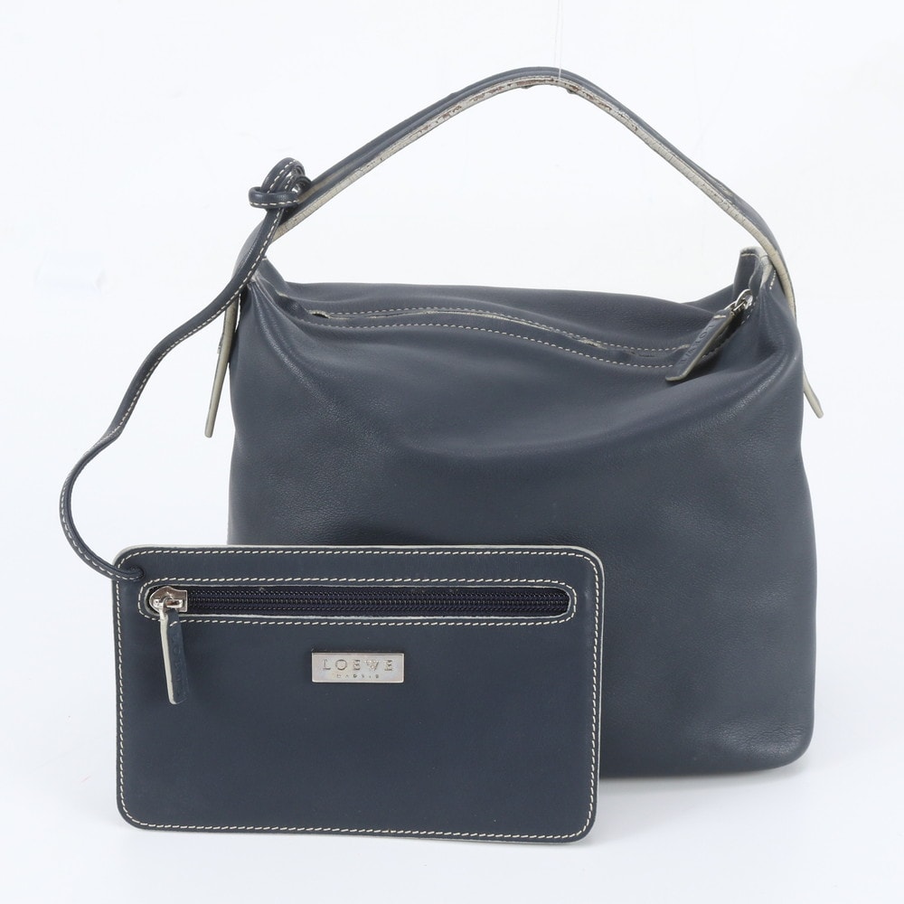 ■美品 ロエベ ショルダーバッグ レザー