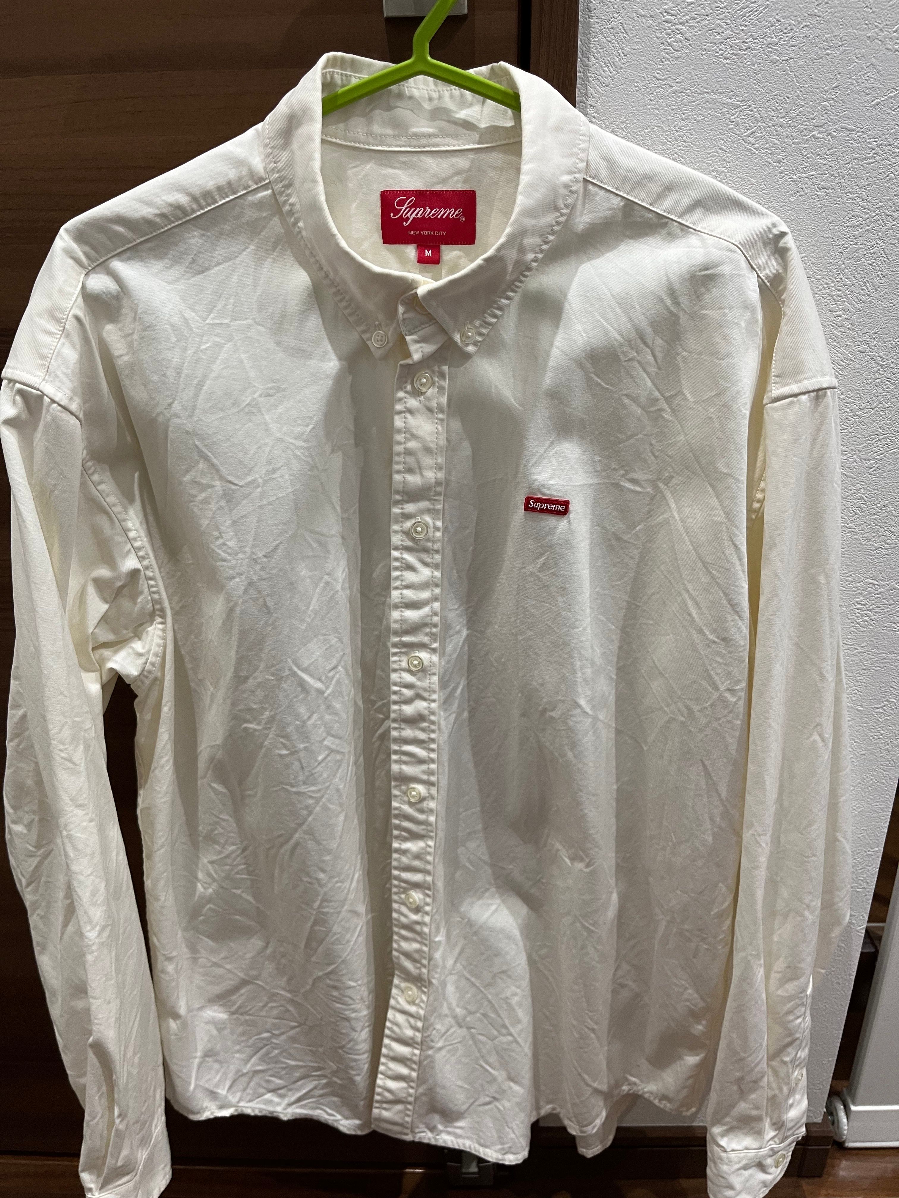 Supreme Small Box Shirt "Natural" (22FW)