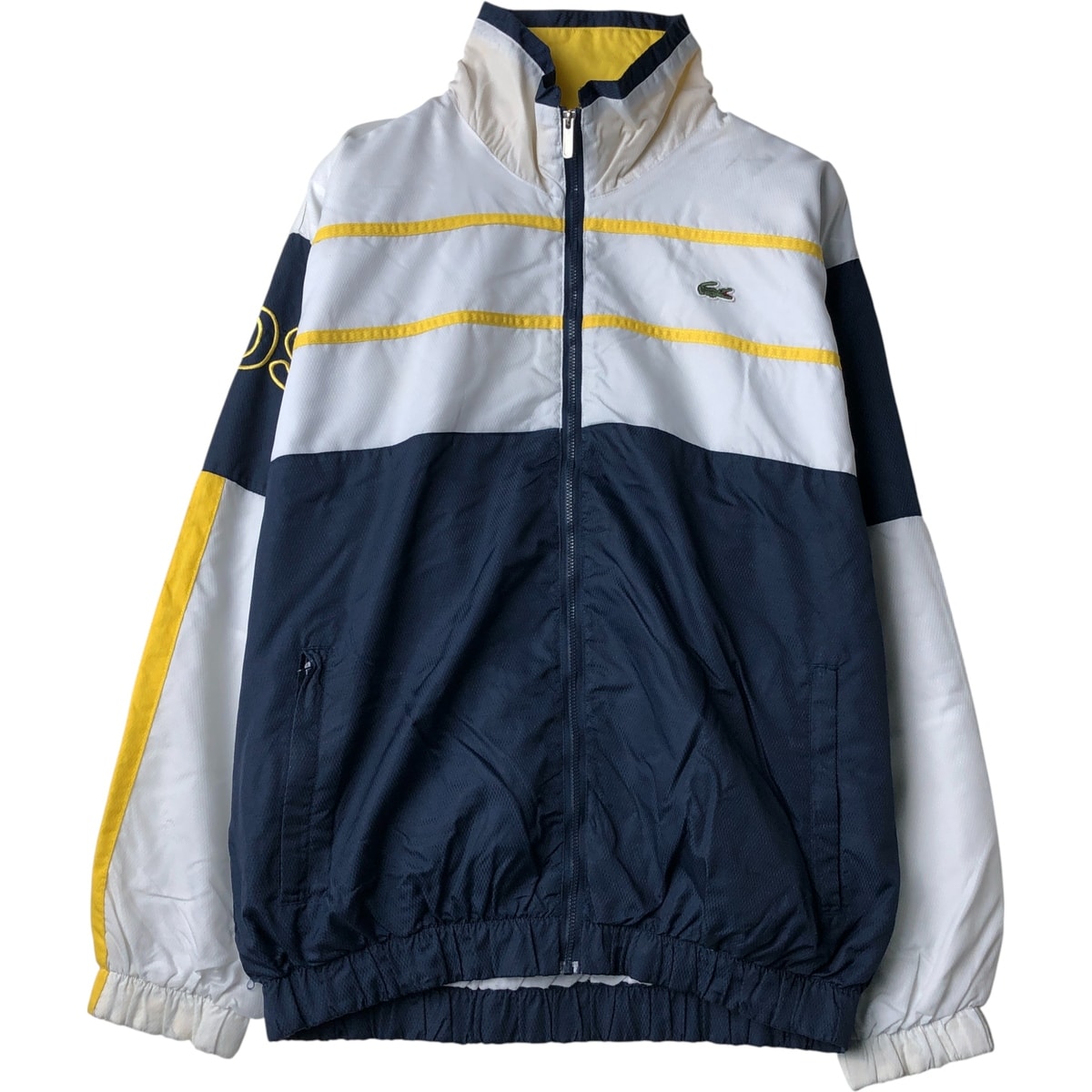 古着 ラコステ LACOSTE SPORT ウインドブレーカー メンズXL相当/eaa616823
