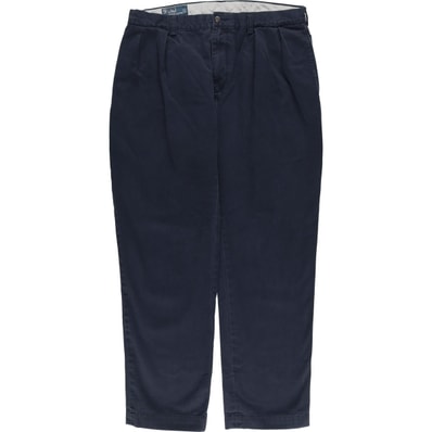 古着 ラルフローレン Ralph Lauren POLO by Ralph Lauren ETHAN PANT ツータック チノパンツ メンズw36相当/eaa458197