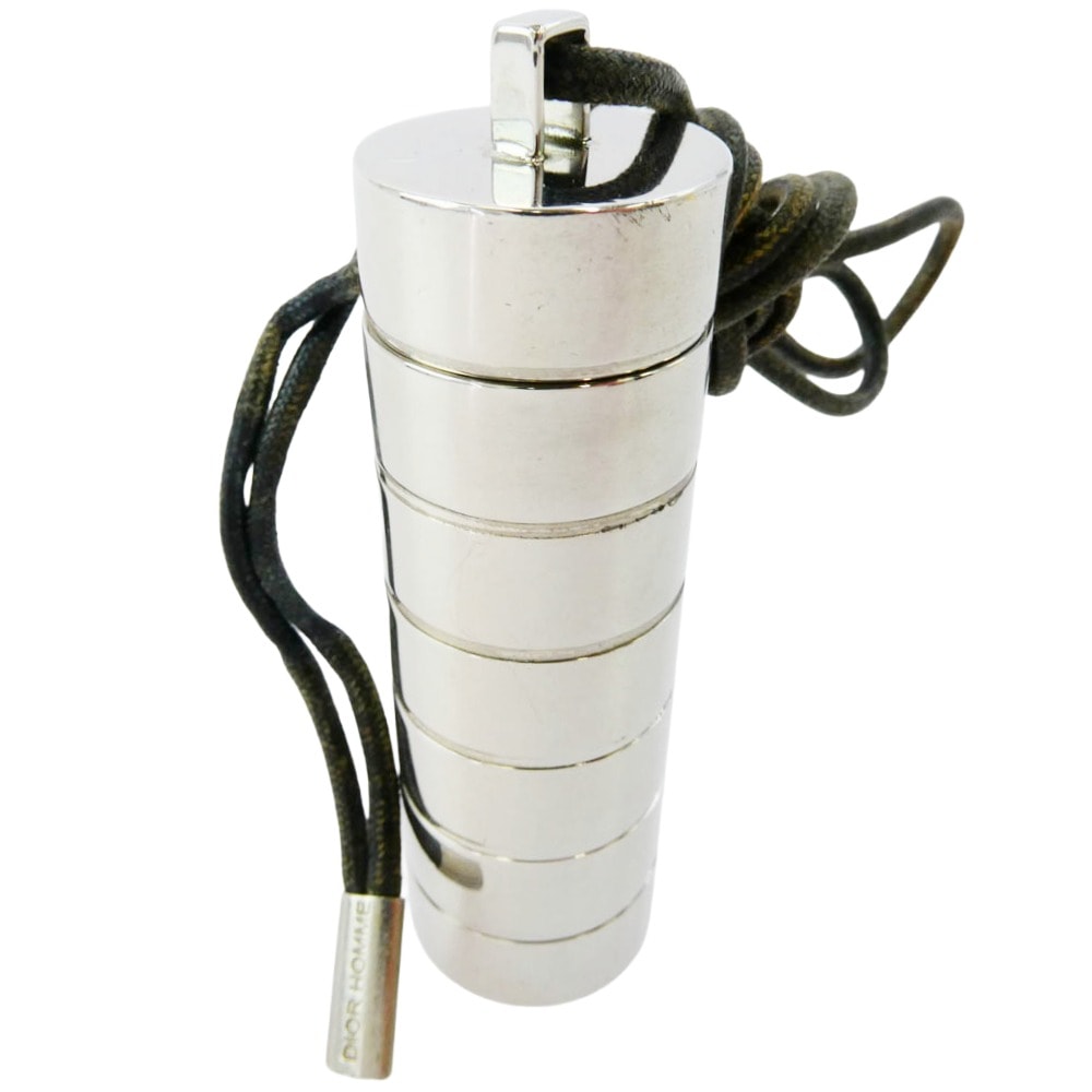 DIOR HOMME ディオールオム その他アクセサリー アッシュトレイ 携帯灰皿 ネックトレイ シルバー系【中古】