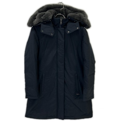 ウールリッチ WWOU0551 ネイビー BOW BRIDGE PARKA ボウ ブリッジ パーカ ダウンジャケット S