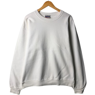 古着 90~00年代 ヘインズ Hanes SUPERHEAVY COTTON 無地 ブランクスウェットシャツ トレーナー メンズXL相当 ヴィンテージ/eaa545289