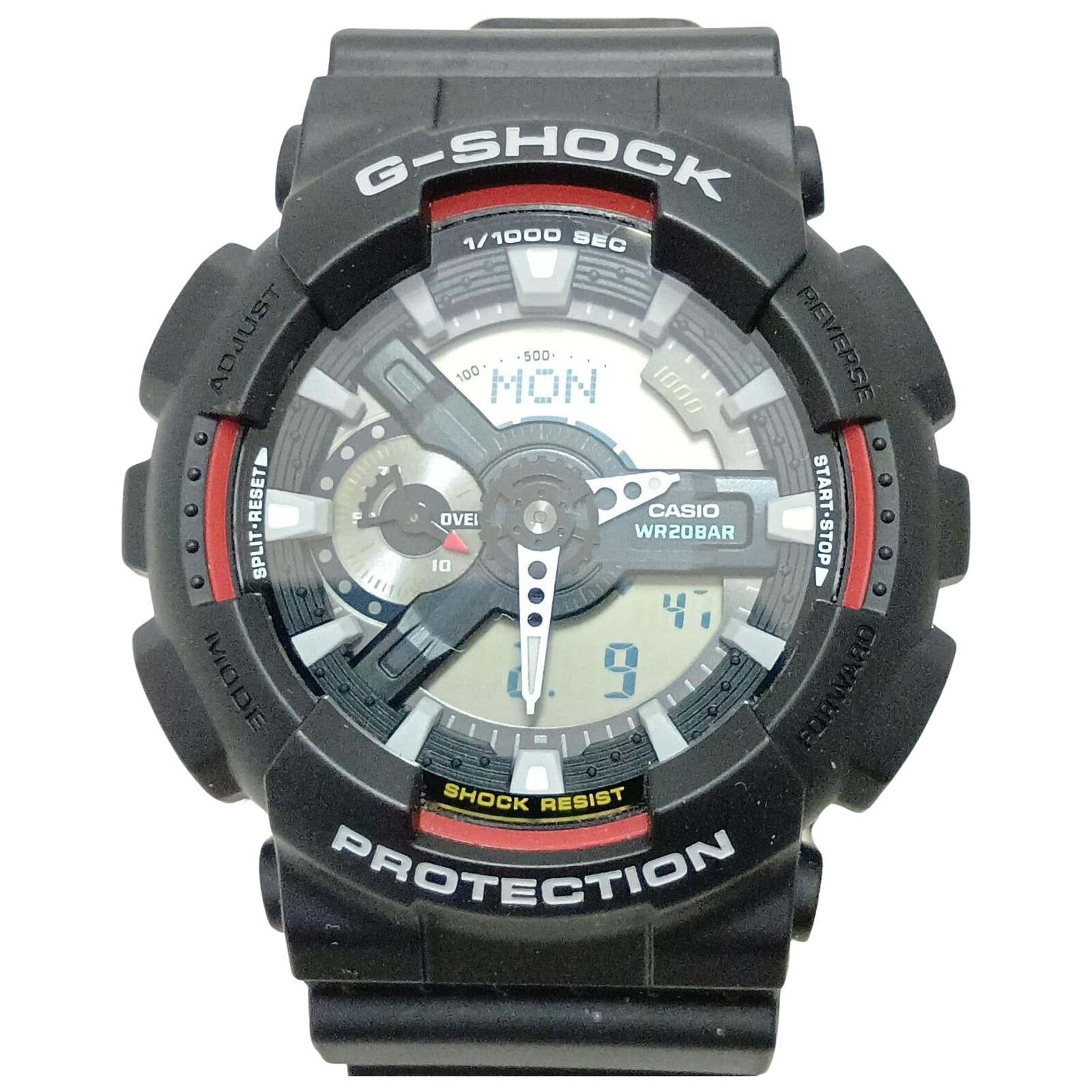 □□CASIO カシオ 腕時計 G-SHOCK GA-110RL ブラック 本体のみ