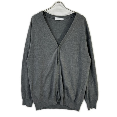 グラフペーパー GM211-80026B グレー Suvin Cardigan