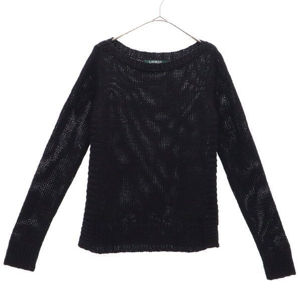 LAUREN RALPH LAUREN ローレンラルフローレン 長袖 セーター XS ブラック ニット