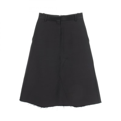ロエベ LOEWE スカート 衣料品 ボトムス ウール レディース ブラック系 【中古】