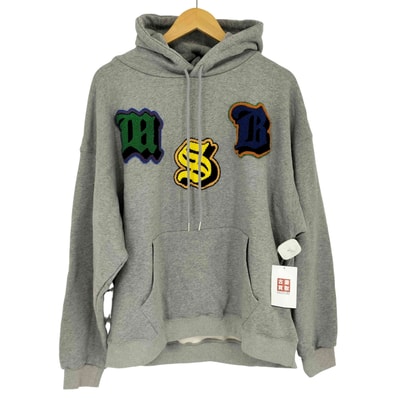OLD ENGLISH PATCH MAX WEIGHT HOODIE【1138935284673】