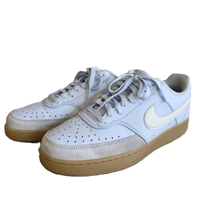 NIKE ナイキ コートビジョン LO 水色 28cm スニーカー IB2998-002 ライトブルー メンズ【中古】