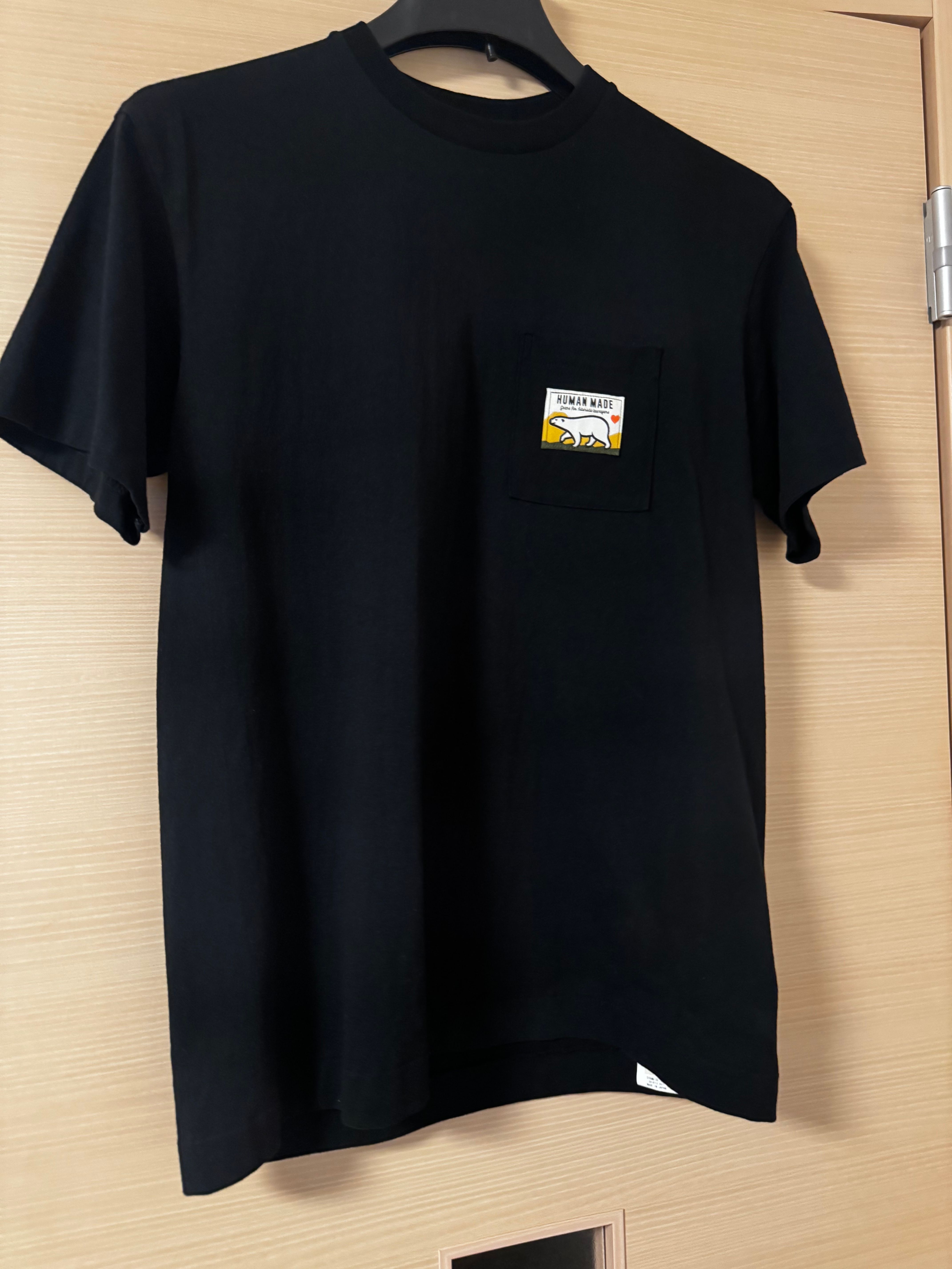 HUMAN MADE POCKET T-SHIRT "Black"
