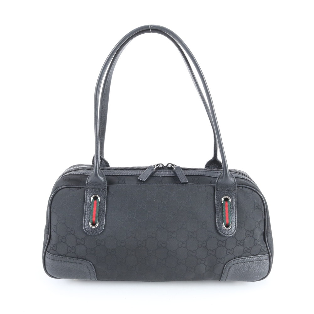 ■美品 グッチ シェリー ラインGGナイロン 293594 ショルダーバッグ