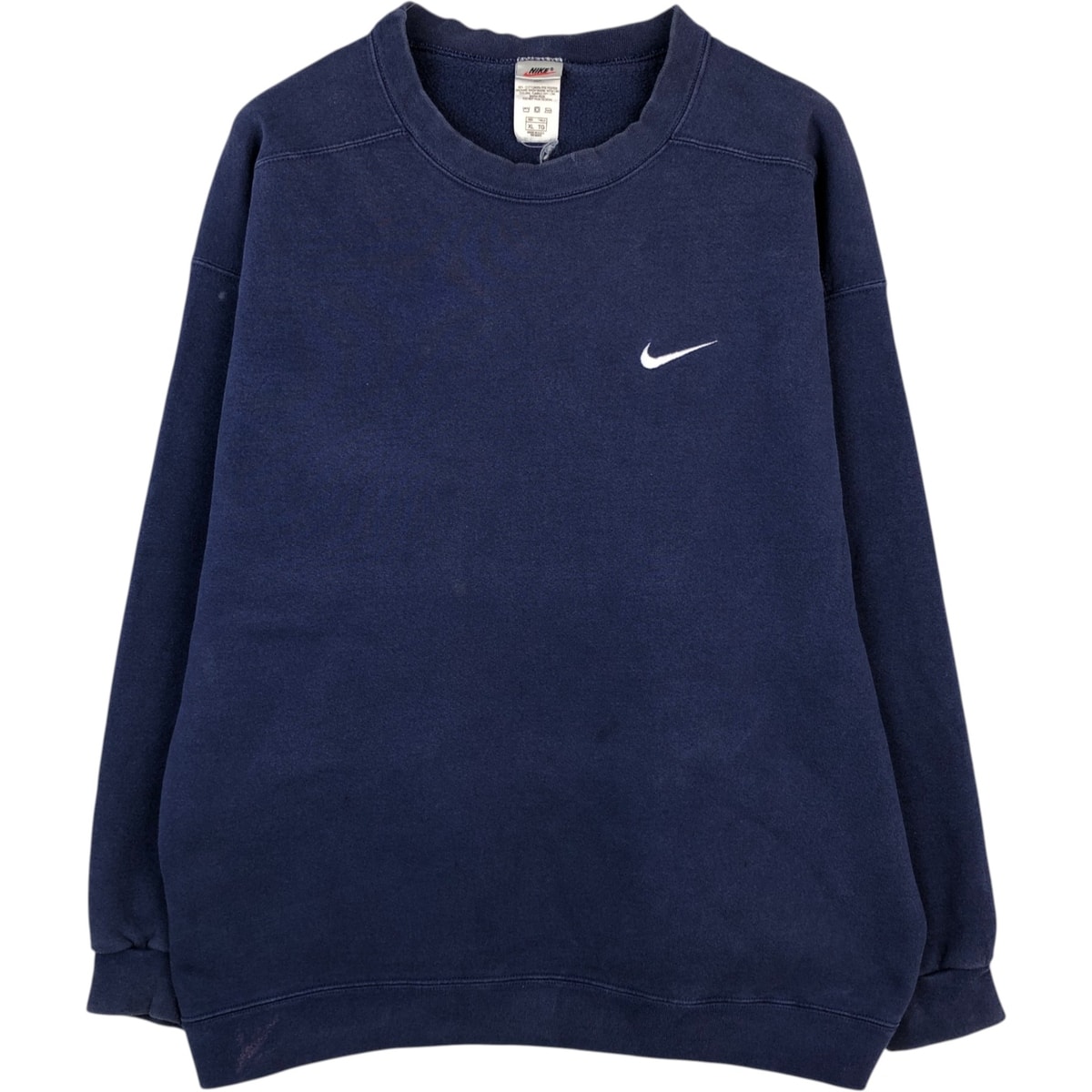 古着 90年代~ ナイキ NIKE ワンポイントロゴスウェットシャツ トレーナー USA製 メンズXL相当 ヴィンテージ/eaa614225