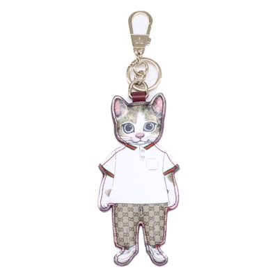 グッチ x ヒグチユウコ 【新品同様/日本限定】844247 GGパターン 猫 BORIS ボリス