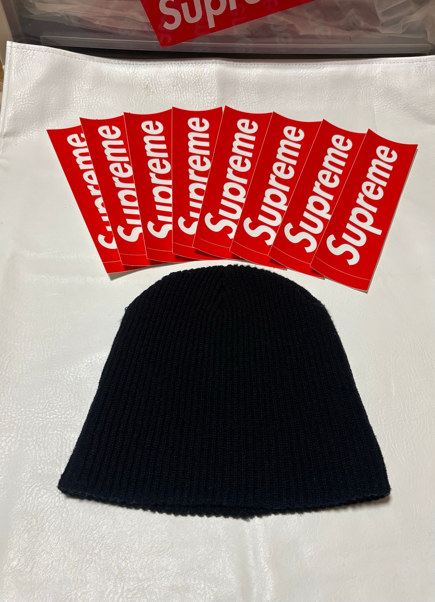 Supreme Basic Beanie (12FW) "Black"