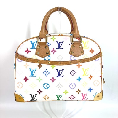 ルイヴィトン LOUIS VUITTON トゥルーヴィル M92663 モノグラムマルチカラー カバン ミニボストンバッグ ハンドバッグ モノグラムマルチカラーキャンバス ブロン ホワイト