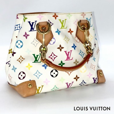 LOUIS VUITTON ルイ・ヴィトン オードラ PM モノグラム ハンドバッグ ブロン マルチカラー M40047 ★美品★