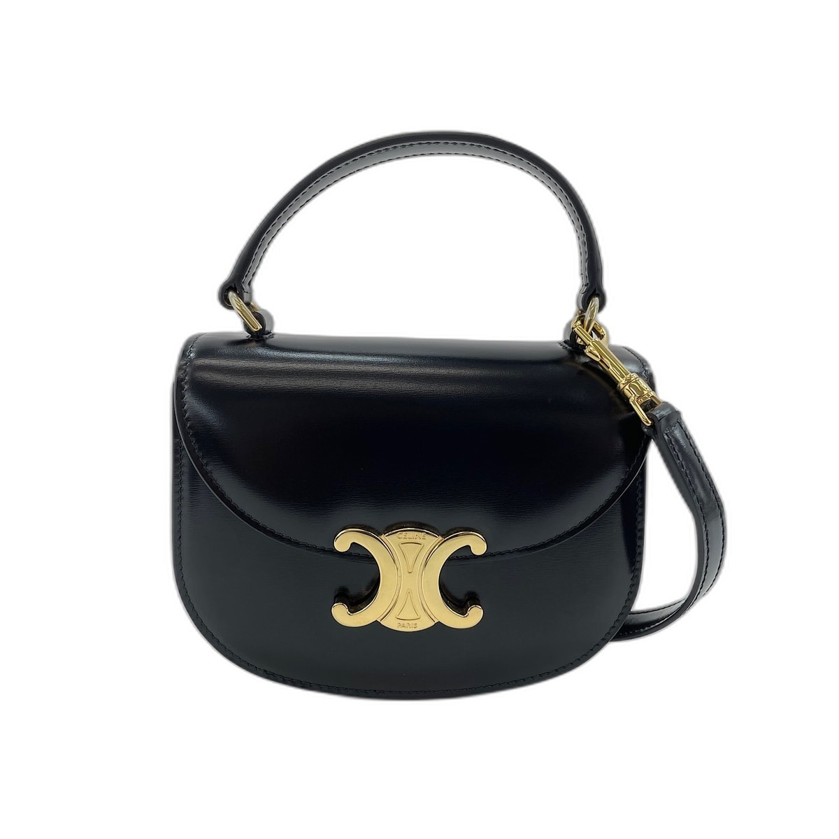 セリーヌ CELINE ミニブザス ショルダーバッグ【中古】