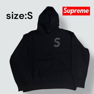 Supreme S Logo Hooded Sweatshirt "Black" (20FW)
